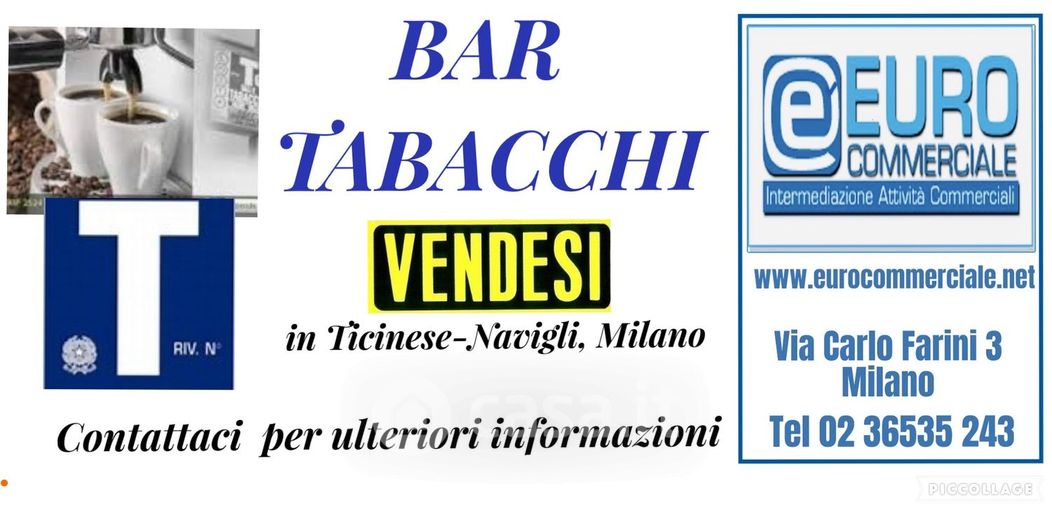 Bar in Vendita in Corso di Porta Ticinese a Milano