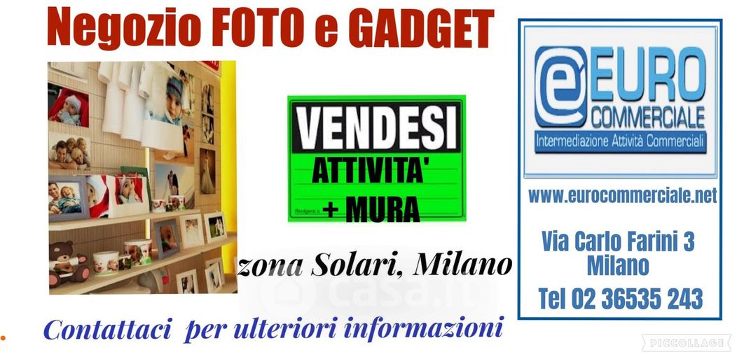 Negozio/Locale commerciale in Vendita in Via Andrea Solari a Milano