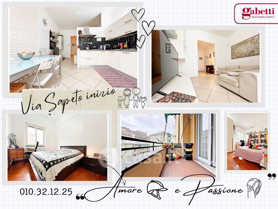 Appartamento in Vendita in Via Giuseppe Sapeto a Genova