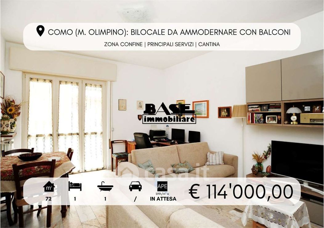 Appartamento in Vendita in Via Luigi Camozzi a Como