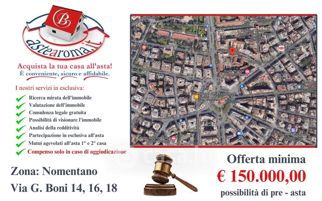 Negozio/Locale commerciale in Vendita in Via Giacomo Boni 14 a Roma