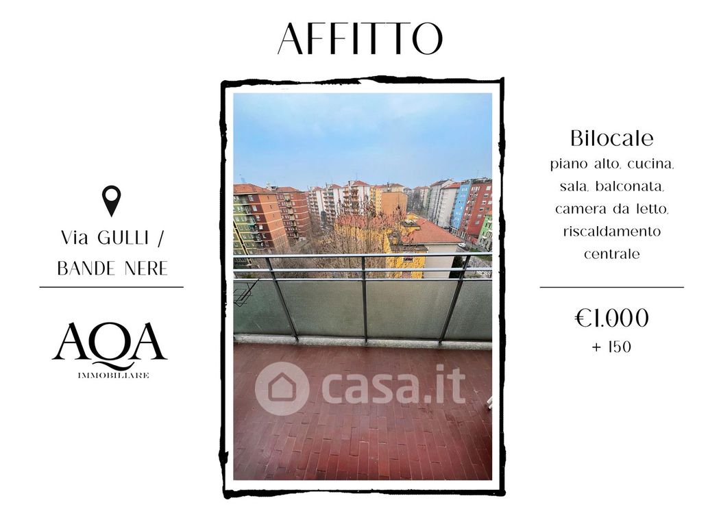 Appartamento in Affitto in Via Tommaso Gulli a Milano