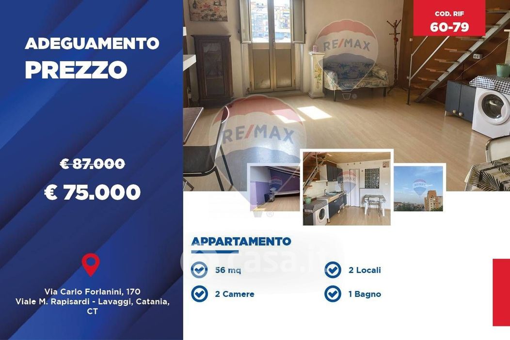 Appartamento in Vendita in Via Carlo Forlanini 170 a Catania