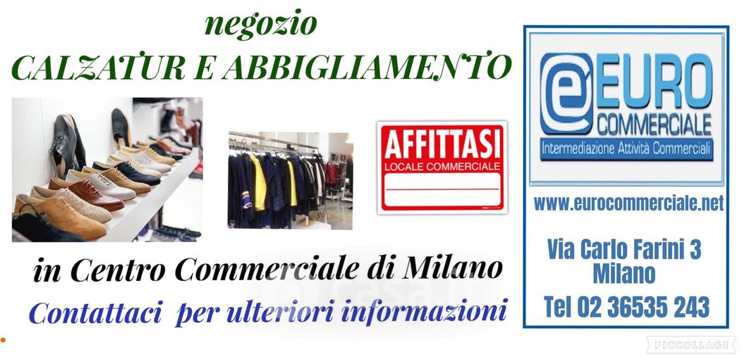 Negozio/Locale commerciale in Affitto in nord a Milano