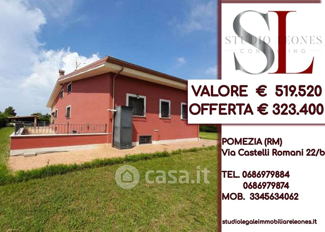 Villa in Vendita in Via Pratica di Mare 10 a Ardea