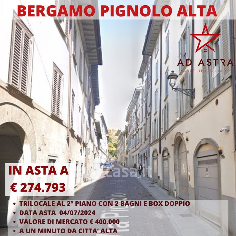 Appartamento in Vendita in Via Pignolo 101 a Bergamo