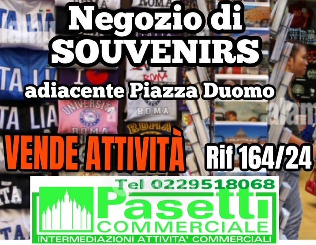 Negozio/Locale commerciale in Vendita in Piazza del Duomo a Milano