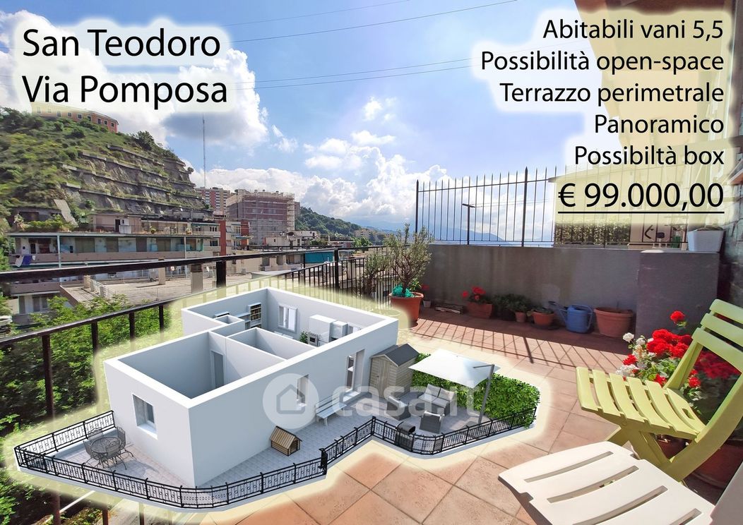 Appartamento in Vendita in Via Pomposa a Genova