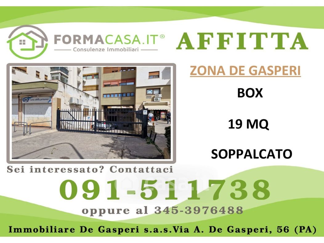 Garage/Posto auto in Affitto in Via Vincenzo Spinelli 17 a Palermo