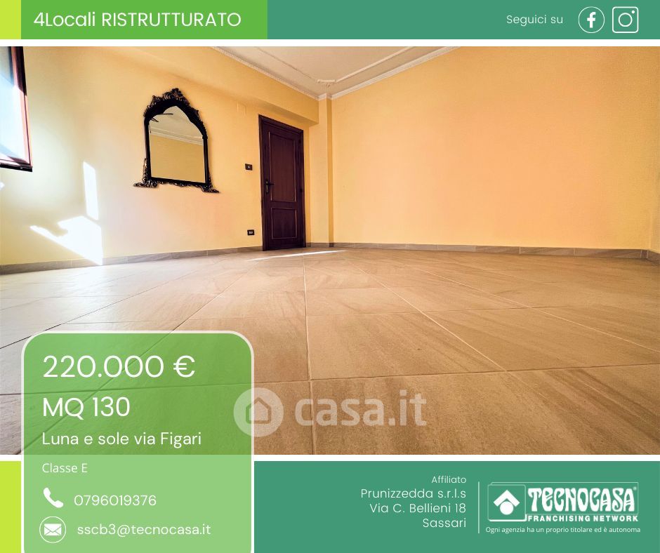 Appartamento in Vendita in Via Filippo Figari 2 a Sassari
