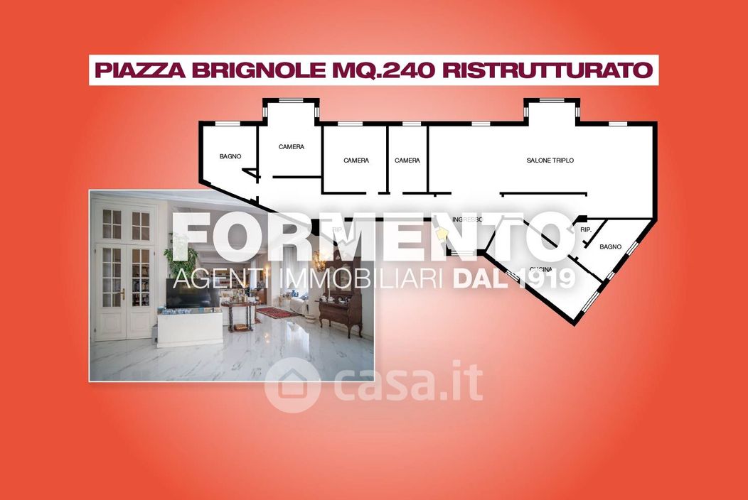 Appartamento in Vendita in Via Galata 124 a Genova