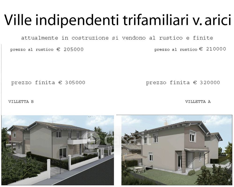 Casa indipendente in Vendita in Via V. Arici s. polo vecchio a Brescia
