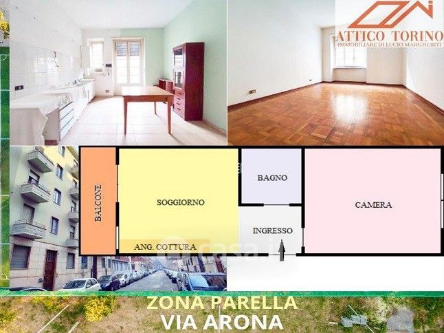 Appartamento in Vendita in Via Arona 18 a Torino