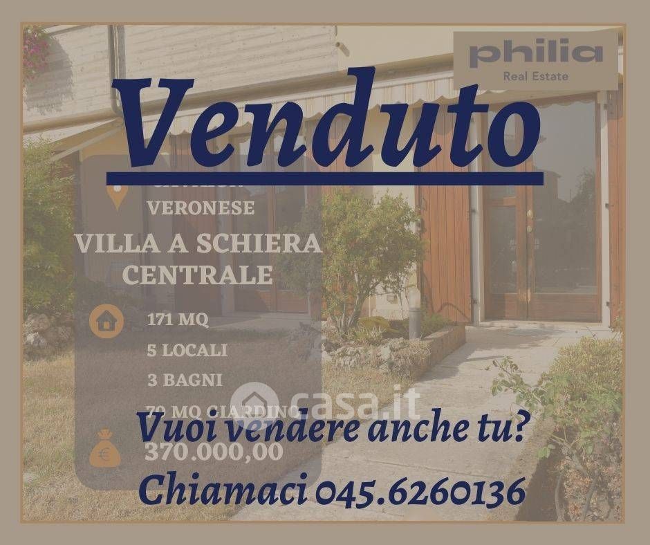 Villetta a schiera in Vendita in Via Palesega 2 A a Cavaion Veronese