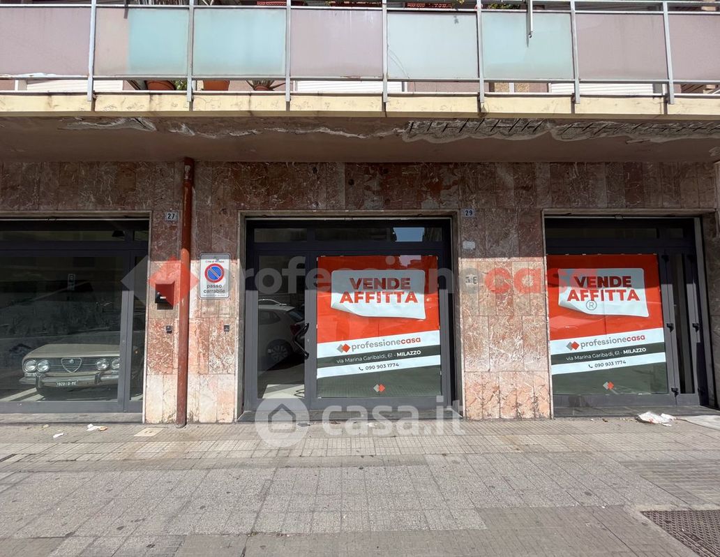 Negozio/Locale commerciale in Affitto in Via Giorgio Rizzo 31 a Milazzo