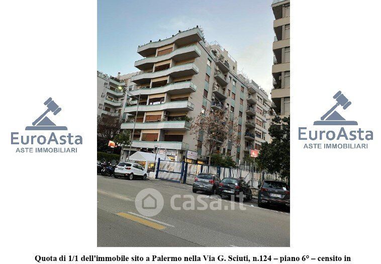 Appartamento in Vendita in Via Giuseppe Sciuti 124 a Palermo