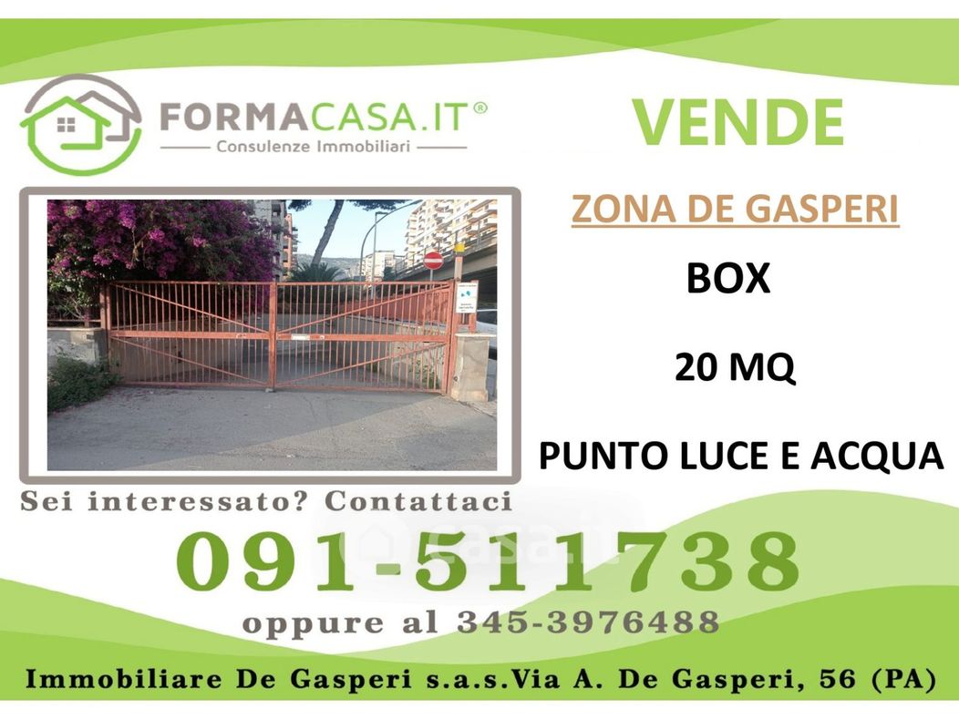 Garage/Posto auto in Vendita in Via Monti Iblei 67 a Palermo