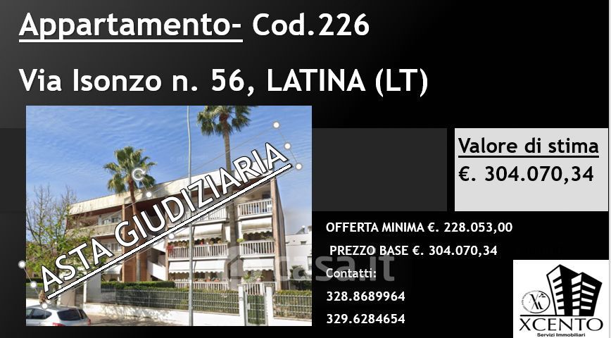 Appartamento in Vendita in Via Isonzo 56 a Latina