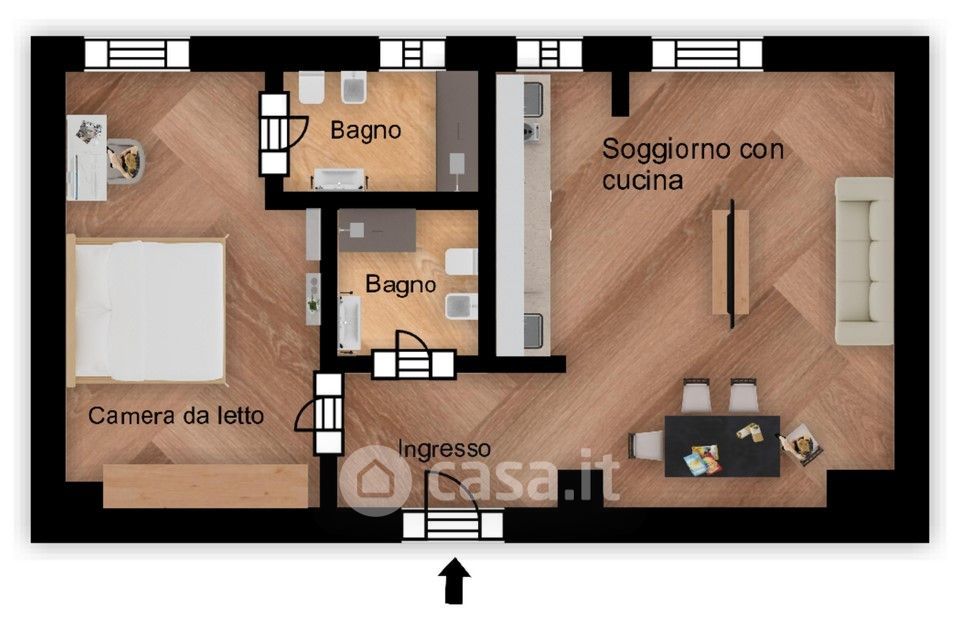 Appartamento in Vendita in Via Rogoredo 113 a Milano