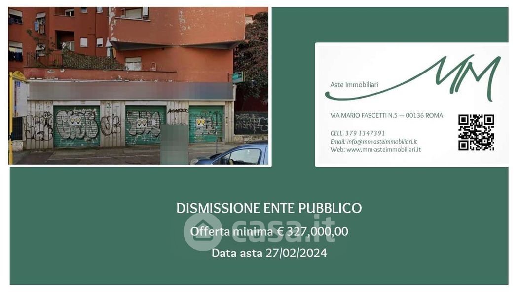 Negozio/Locale commerciale in Vendita in Viale San Giovanni Bosco 12 a Roma