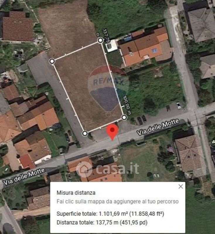 Terreno edificabile in Vendita in Via delle Motte a Ispra