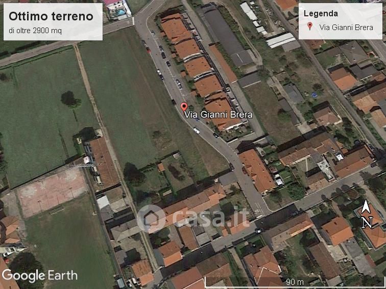 Terreno edificabile in Vendita in Via Gianni Brera a Robecchetto con Induno