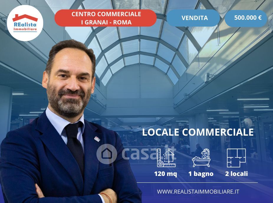Negozio/Locale commerciale in Vendita in Via Mario Rigamonti a Roma