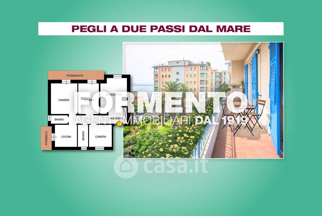 Appartamento in Vendita in Via Arrigo Boito 22 a Genova