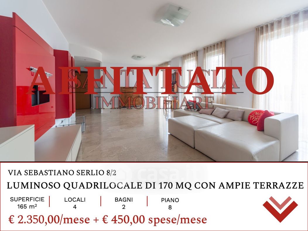 Appartamento in Affitto in Via Privata Sebastiano Serlio 8 /2 a Milano