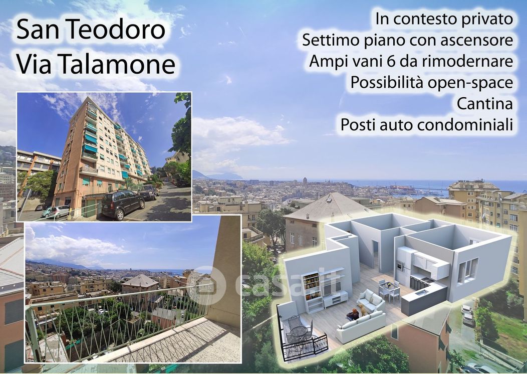 Appartamento in Vendita in Via Talamone a Genova