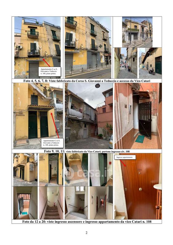 Appartamento in Vendita in Vico Catari n. 108, Corso San Giovanni a Teduccio, a Napoli