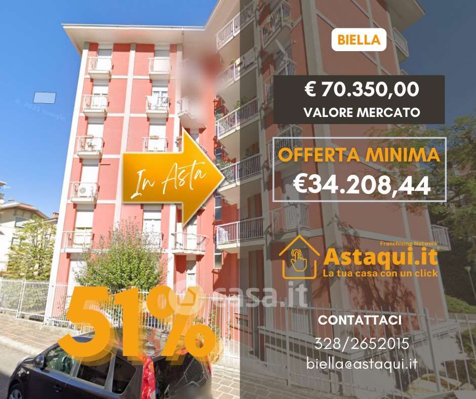 Appartamento in Vendita in Via Trento 17 a Biella