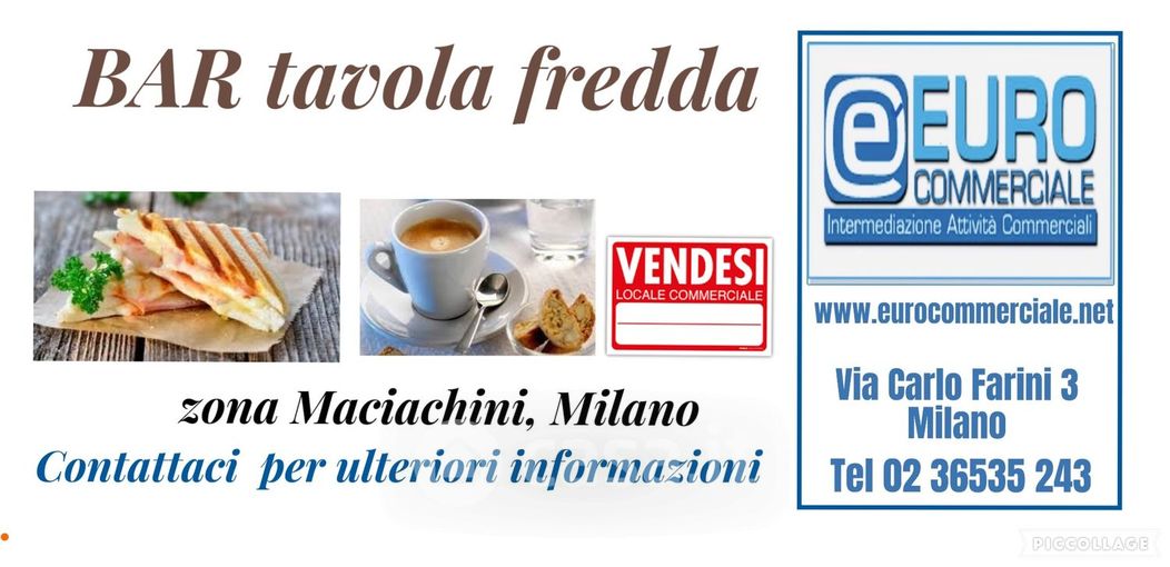 Attività/Licenza commerciale in Vendita in Piazzale Carlo Maciachini a Milano