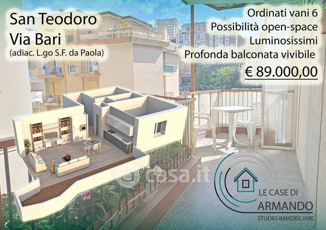 Appartamento in Vendita in Via Bari a Genova