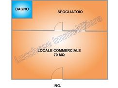 Negozio/Locale commerciale in Commerciale