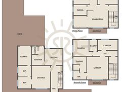 Casa Bi/Trifamiliare in Residenziale