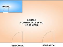 Negozio/Locale commerciale in Commerciale