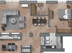 Trilocale in affitto