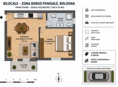 Bilocale in affitto