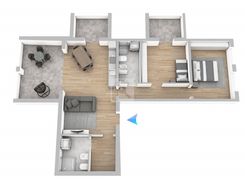 Trilocale in vendita