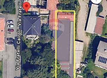 Capannone in Via Fratelli Cairoli 14 a Biella in zona Chiavazza