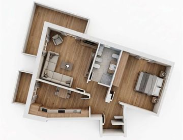 Foto 1 di 1 - Trilocale in Affitto in Via Pellerano Murtola 9 a Rapallo