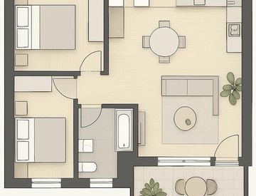 Foto 1 di 1 - Trilocale in Affitto in Via del Timavo a Bologna