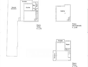 Foto 1 di 1 - Casa bifamiliare, trifamiliare in Vendita in Via Antonio Meucci a Pietrasanta