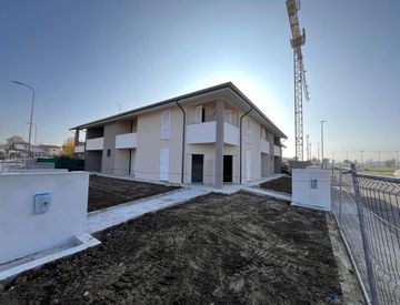 Facciata - Villa in Vendita in Via Emilio Soprani a Gossolengo