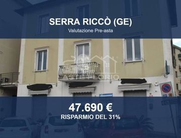 Facciata - Quadrilocale in Vendita in Via Fratelli Canepa 48 A a Serra Riccò