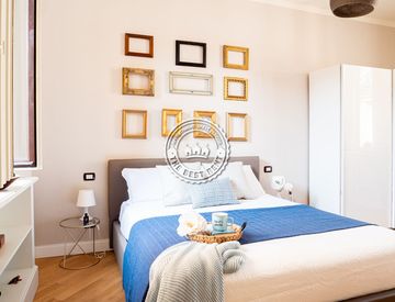 Camera da letto - Bilocale in Affitto in Via Santa Cecilia 6 a Milano