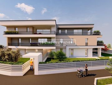 Facciata - Nuova costruzione in Vendita in Via Giuseppe Tartini a Albignasego