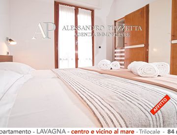 Camera da letto - Appartamento in Affitto in Via Spinola Grimaldi a Lavagna