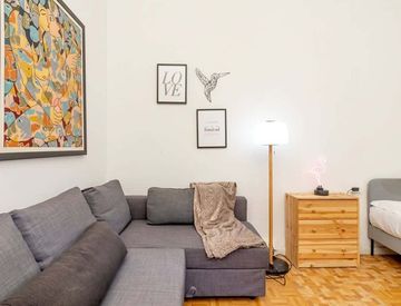 Soggiorno - Bilocale in Affitto in Via Giorgio Chavez 2 a Milano